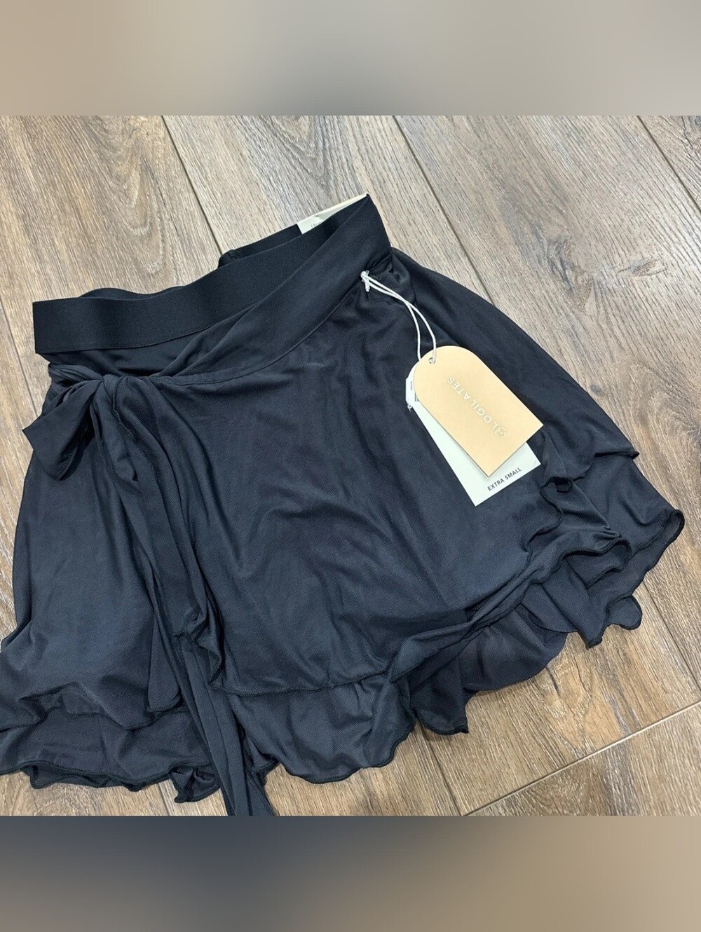 New Blogilates Dance Studio Wrap Skort Black